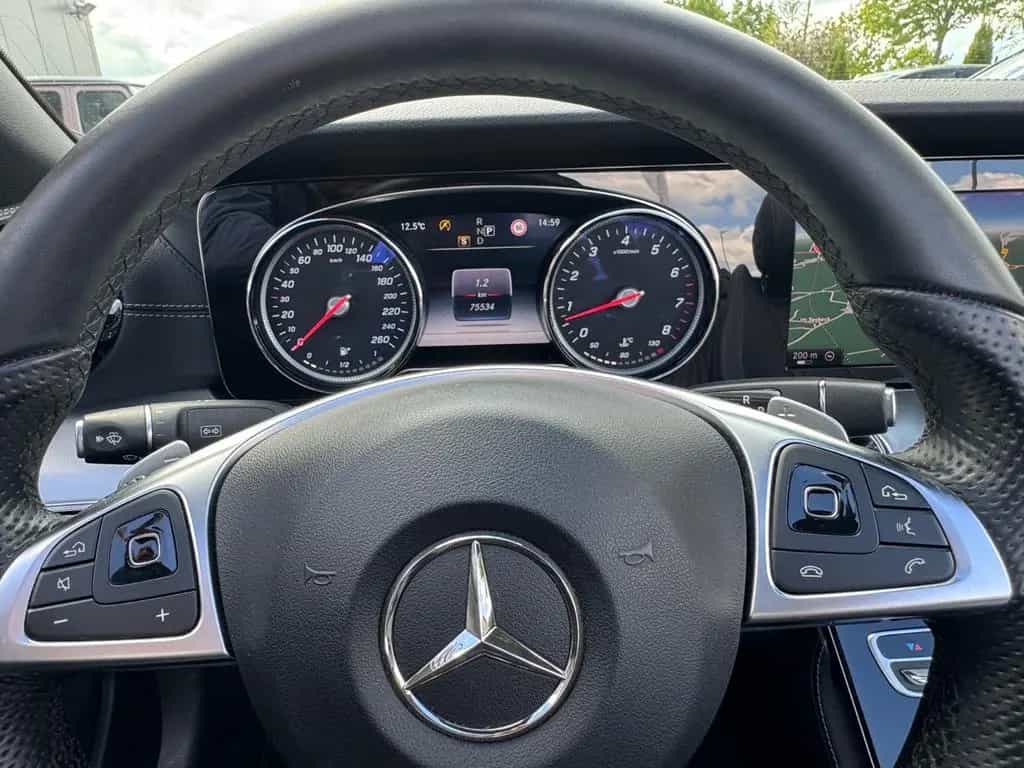 Mercedes-Benz E 200 Cabrio+AMG Line+Airscarf+R Kam+Leder 05/2018-photo-15