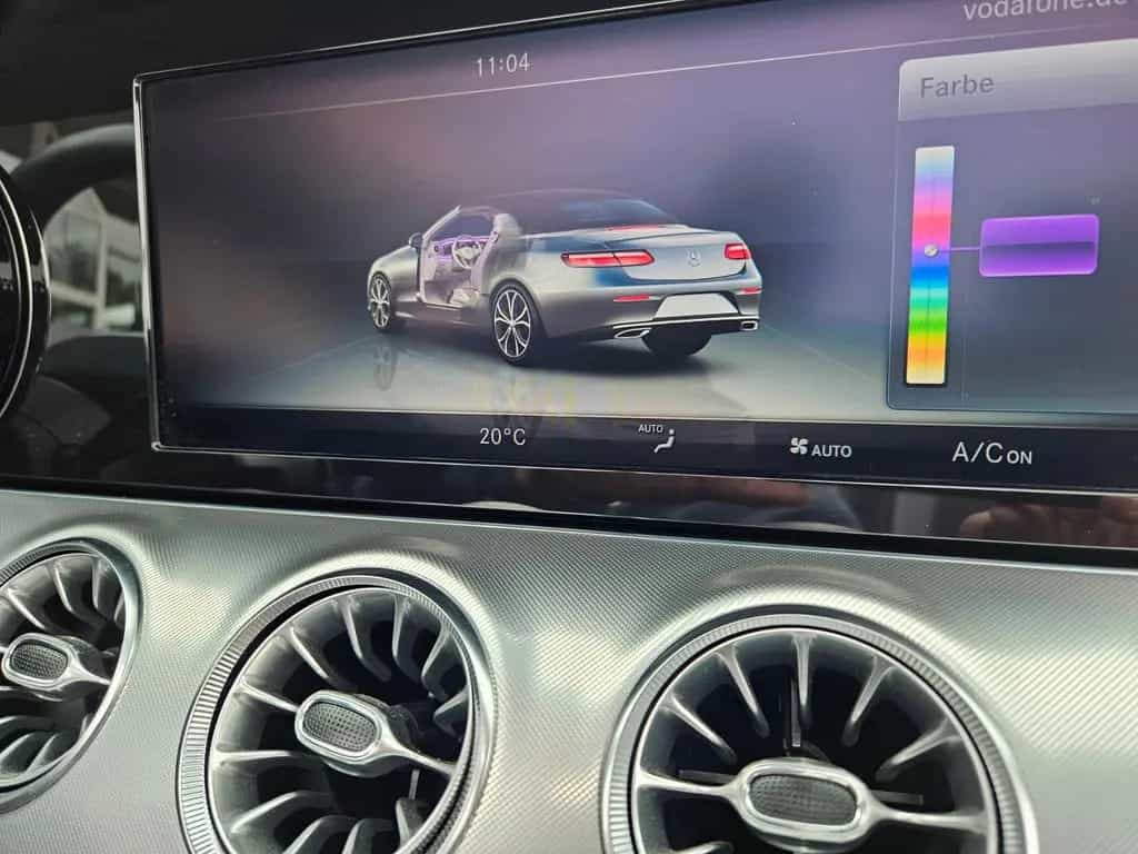 Mercedes-Benz E 200 Cabrio+AMG Line+Airscarf+R Kam+Leder 05/2018-photo-22