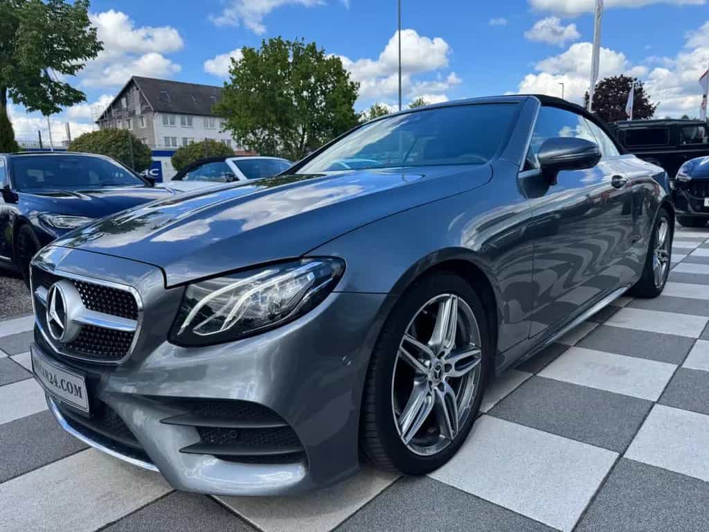 Mercedes-Benz E 200 Cabrio+AMG Line+Airscarf+R Kam+Leder 05/2018-photo-3