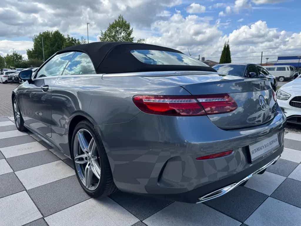 Mercedes-Benz E 200 Cabrio+AMG Line+Airscarf+R Kam+Leder 05/2018-photo-7