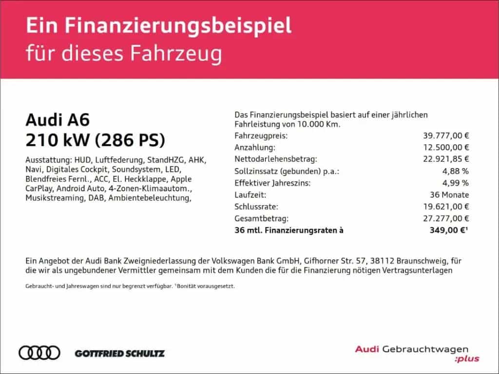 Audi A6 Avant 50 TDI B&O AHK ACC HEADUP LUFT KAMERA S 02/2019-photo-1