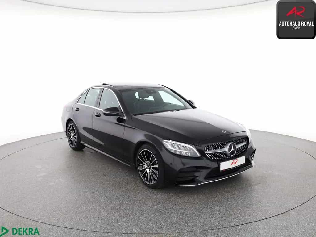 Mercedes-Benz C-Class 300 d AMG KAMERA,BURMESTER,PANO,CARPLAY,AHK,SH 02/2019-photo-5