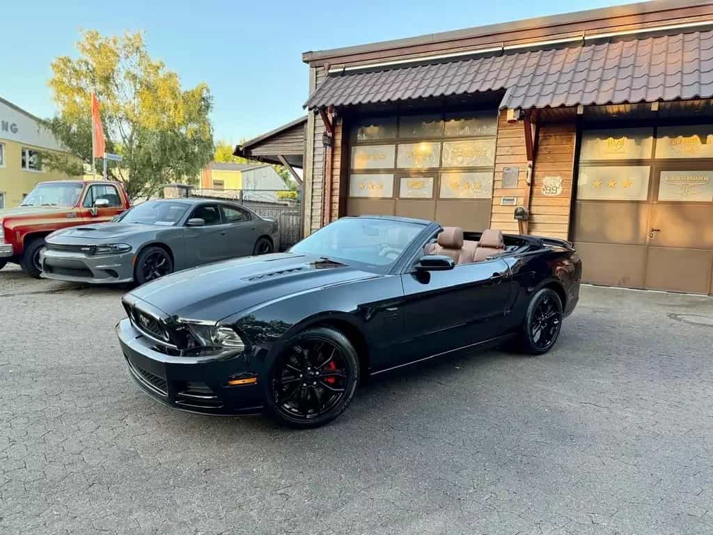 Ford Mustang *CABRIO*5.0 V8*GT*AUTOMATIK*LED*NAVI*GARANTIE* 12/2013-photo-1