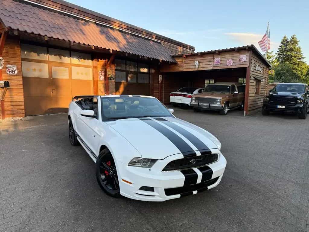 Ford Mustang V6 3,7"CABRIO"LEDER"PREMIUM"XENON"GARANTIE 12/2014-photo-11