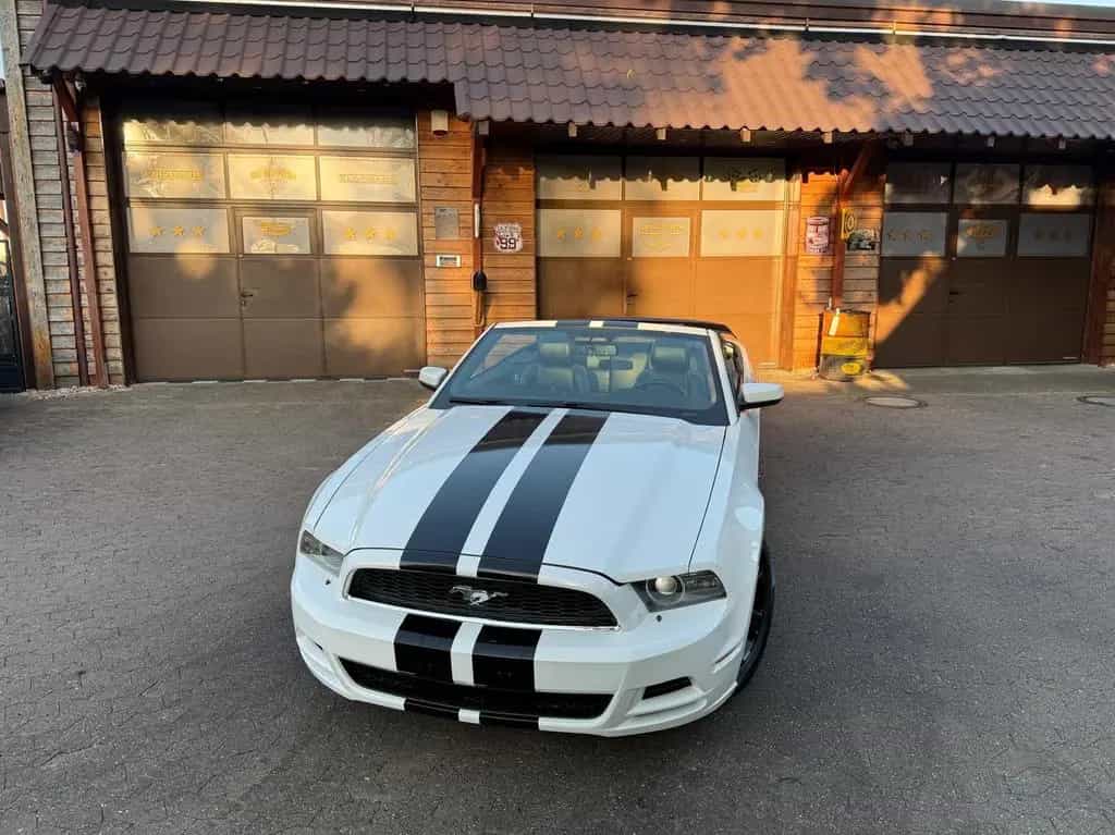 Ford Mustang V6 3,7"CABRIO"LEDER"PREMIUM"XENON"GARANTIE 12/2014-photo-2