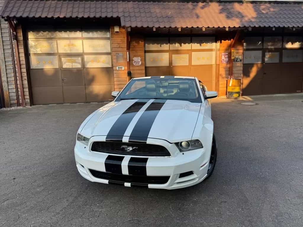 Ford Mustang V6 3,7"CABRIO"LEDER"PREMIUM"XENON"GARANTIE 12/2014-photo-4