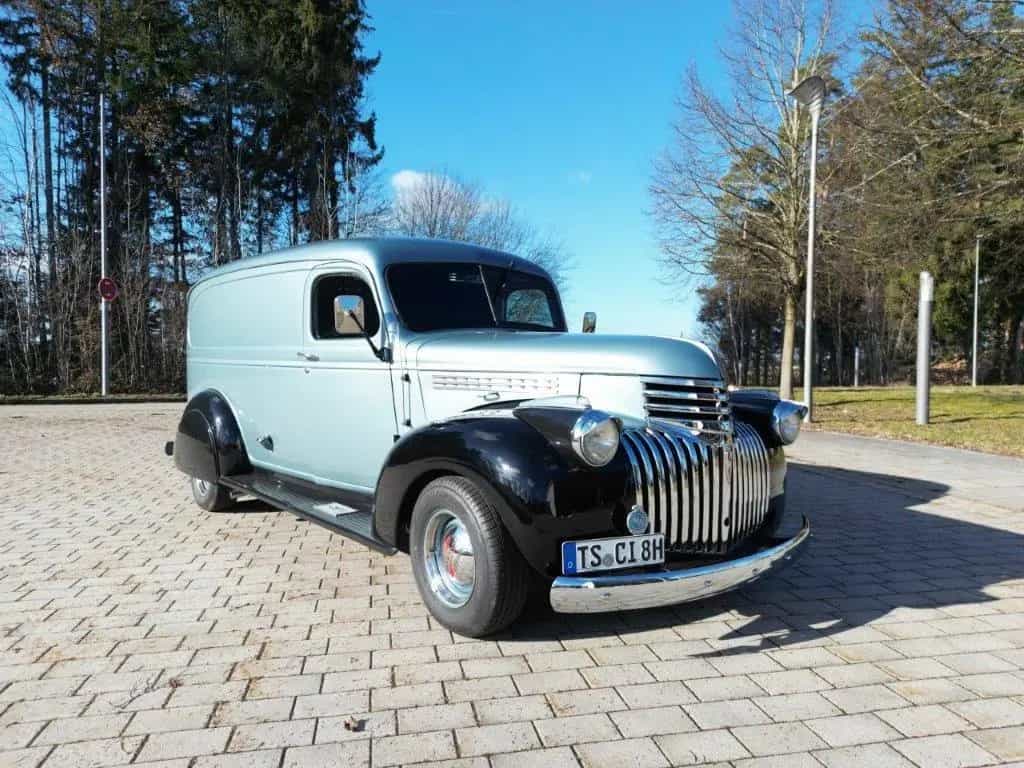 Chevrolet Panel Truck 1947, der einzige 47er in EU 06/1947-photo-0