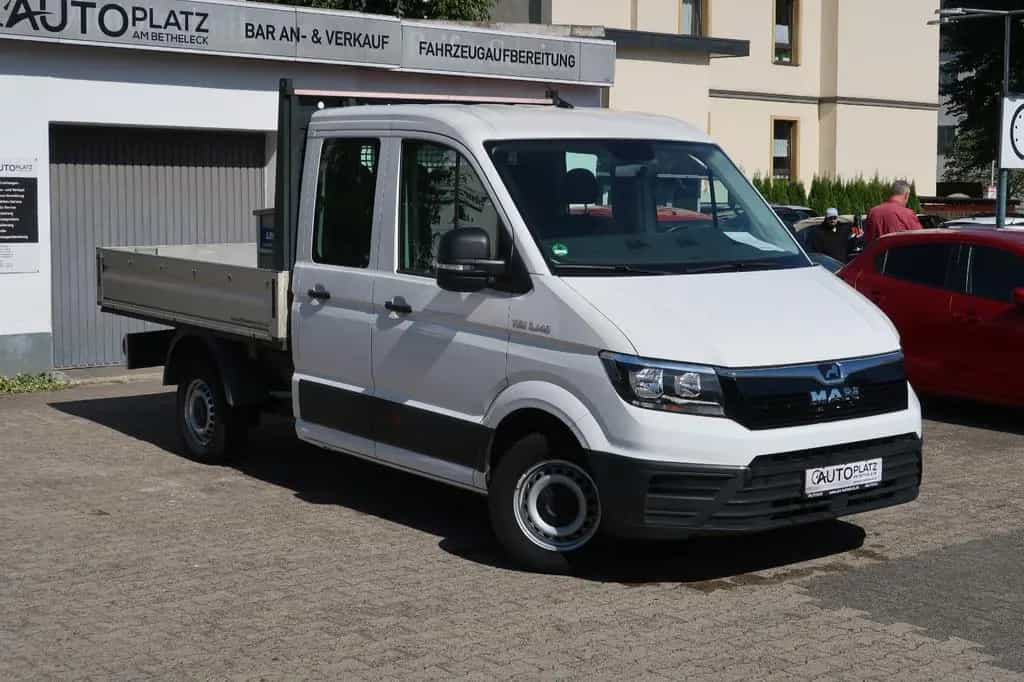 MAN TGE 3.140 Pritsche *7-SITZER *KLIMA *AHK 04/2021-photo-1