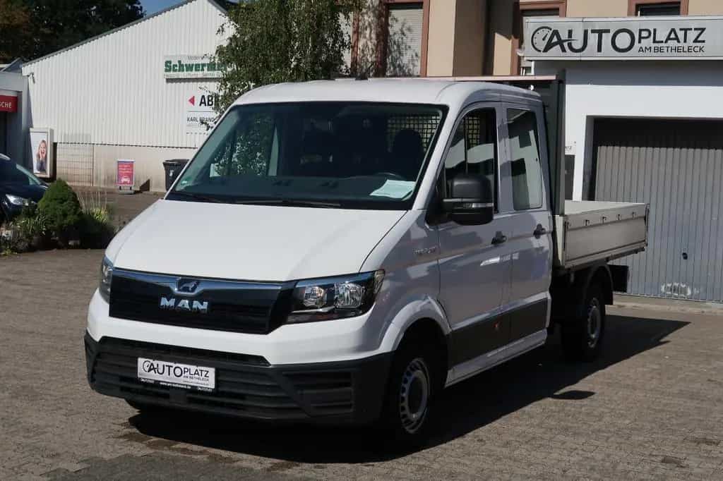 MAN TGE 3.140 Pritsche *7-SITZER *KLIMA *AHK 04/2021-photo-3