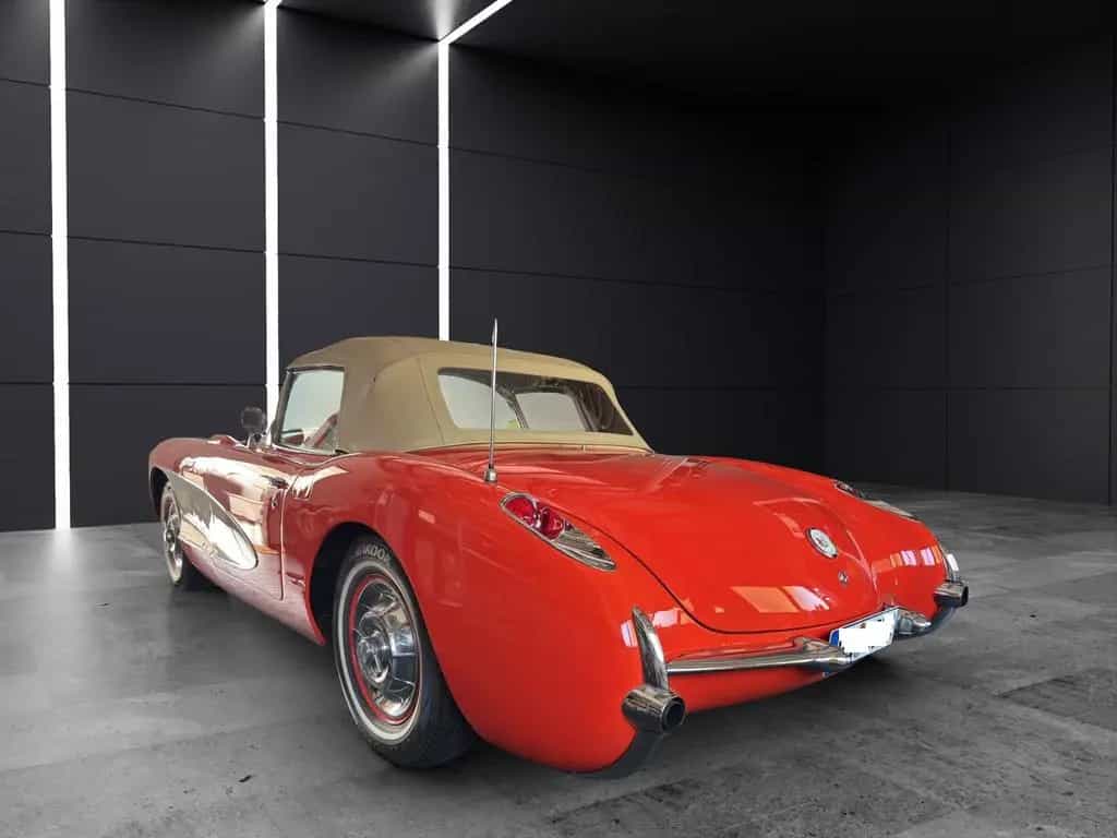 Corvette C1 Cabriolet /Gutachten 1-/Rarität/Sammlerstück 07/1957-photo-0