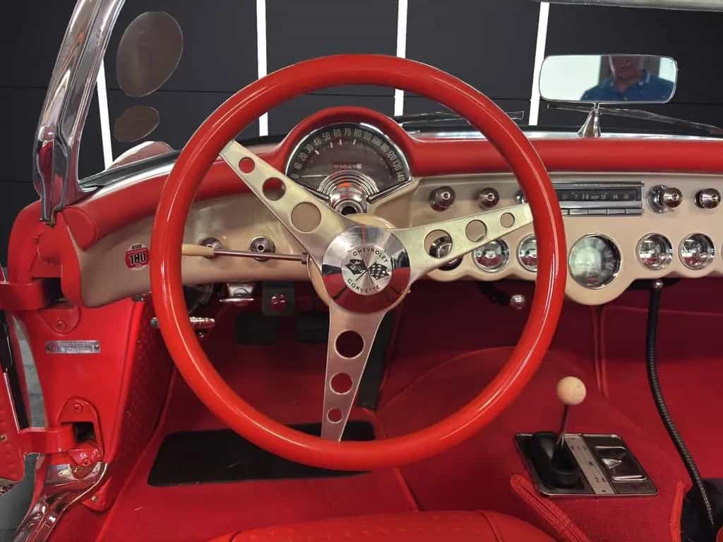 Corvette C1 Cabriolet /Gutachten 1-/Rarität/Sammlerstück 07/1957-photo-9
