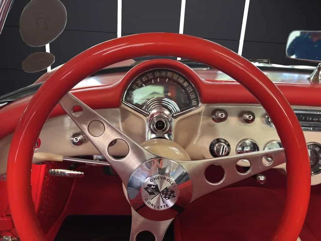 Corvette C1 Cabriolet /Gutachten 1-/Rarität/Sammlerstück 07/1957-photo-10