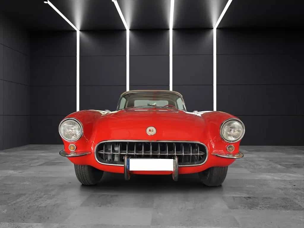 Corvette C1 Cabriolet /Gutachten 1-/Rarität/Sammlerstück 07/1957-photo-2