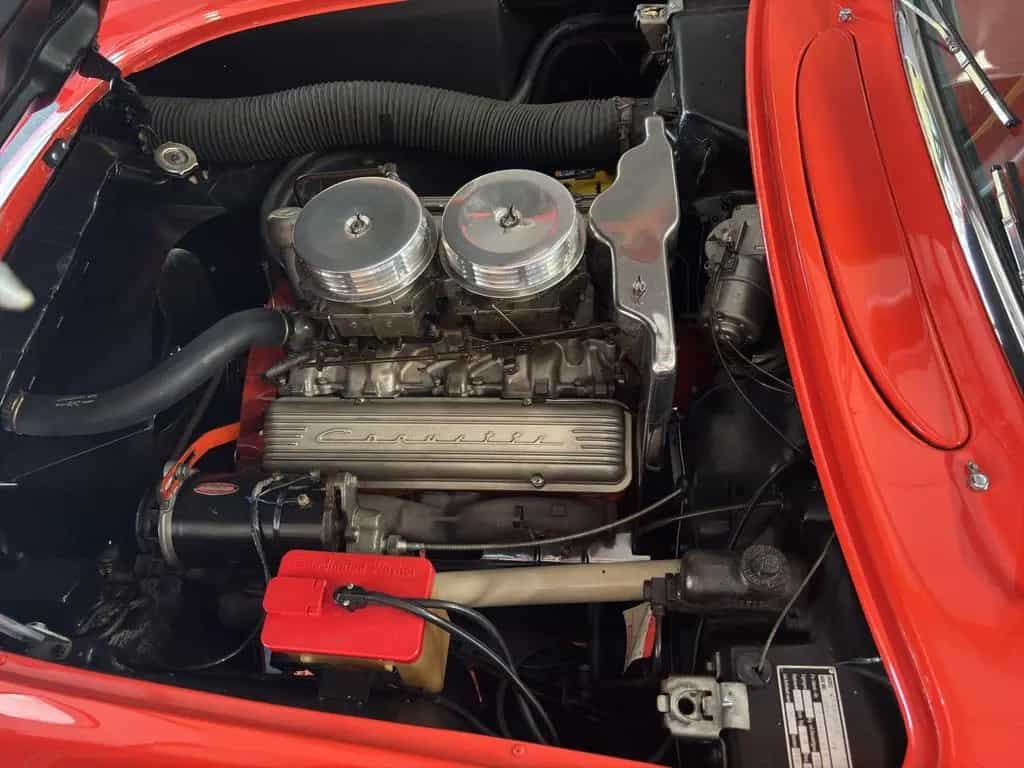Corvette C1 Cabriolet /Gutachten 1-/Rarität/Sammlerstück 07/1957-photo-4