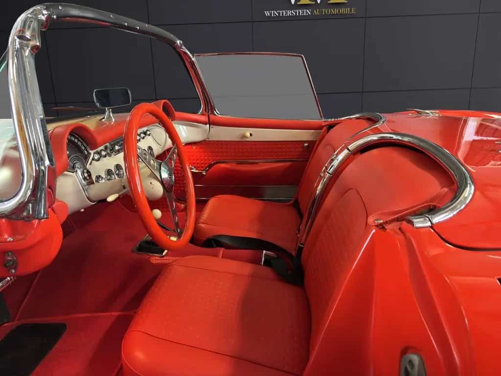 Corvette C1 Cabriolet /Gutachten 1-/Rarität/Sammlerstück 07/1957-photo-6