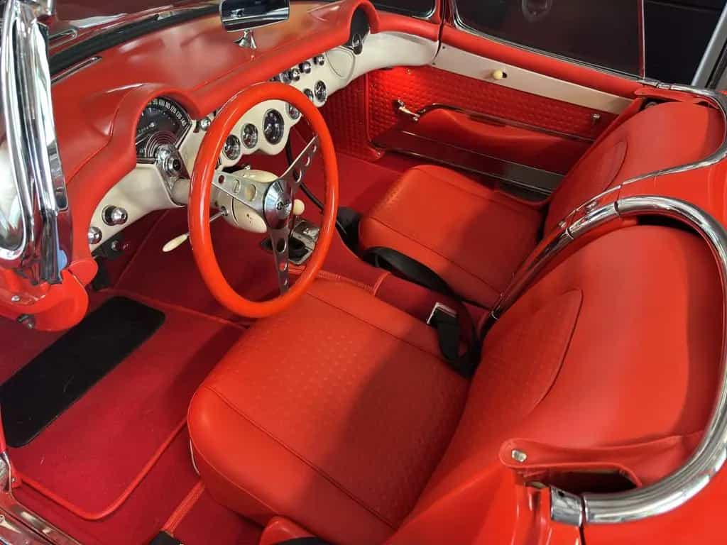 Corvette C1 Cabriolet /Gutachten 1-/Rarität/Sammlerstück 07/1957-photo-7