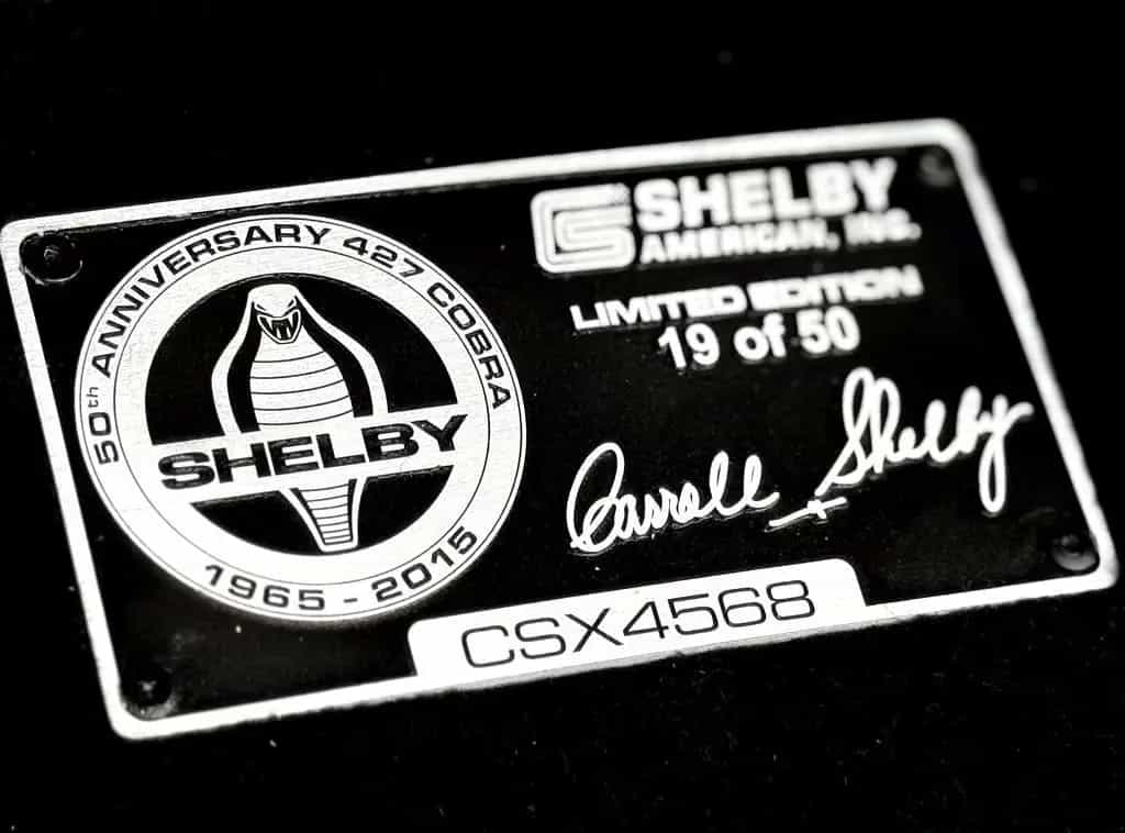 AC Shelby Cobra 427 S/C 50th Anniversary No. 19/50 08/1965-photo-2