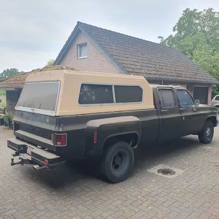 Chevrolet Silverado C3500 Dually Crew-Cab gg. GEBOT 03/1981-photo-1