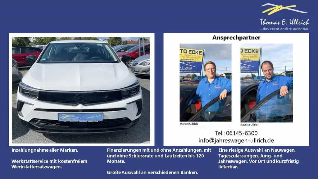 Opel Grandland 1.2 Turbo MHEV GS AT+Navi+Sitzhzg.+Len 04/2024-photo-0