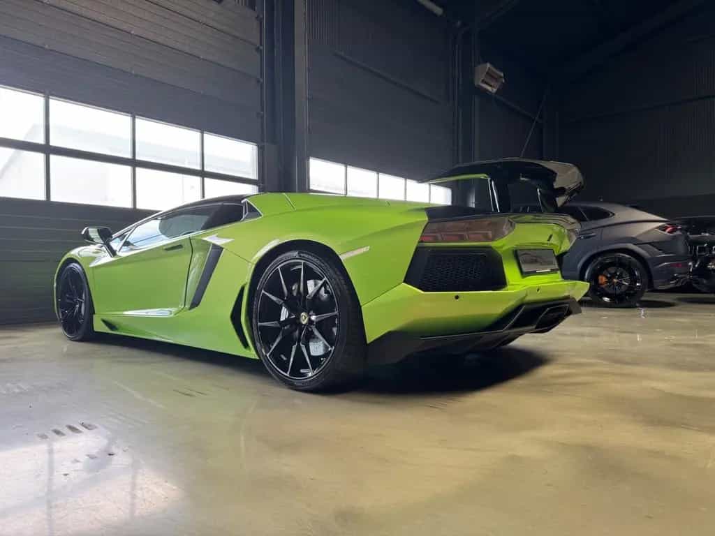 Lamborghini Aventador LP 700-4 Roadster VERDE ITHACA GRÜN 07/2015-photo-25