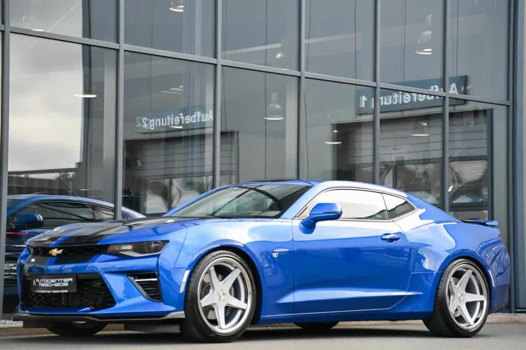 Chevrolet Camaro V8 Navi* Klappenabgas* H&R* 20" Schmidt!* 06/2017-photo-28