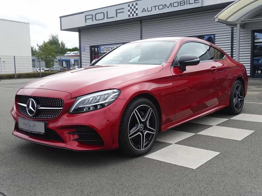 Mercedes-Benz C-Class 180 COUPE*AMG LINE*NAVI*RFK*LED*SHZG*CAR PLAY* 10/2019-photo-0