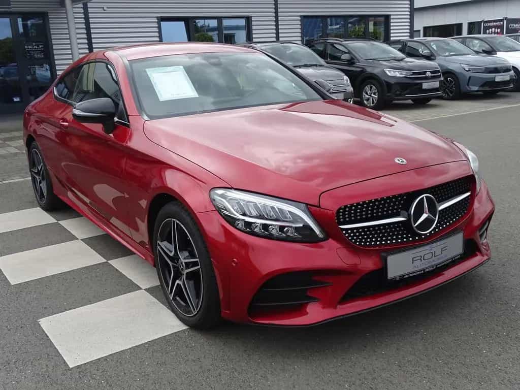 Mercedes-Benz C-Class 180 COUPE*AMG LINE*NAVI*RFK*LED*SHZG*CAR PLAY* 10/2019-photo-2