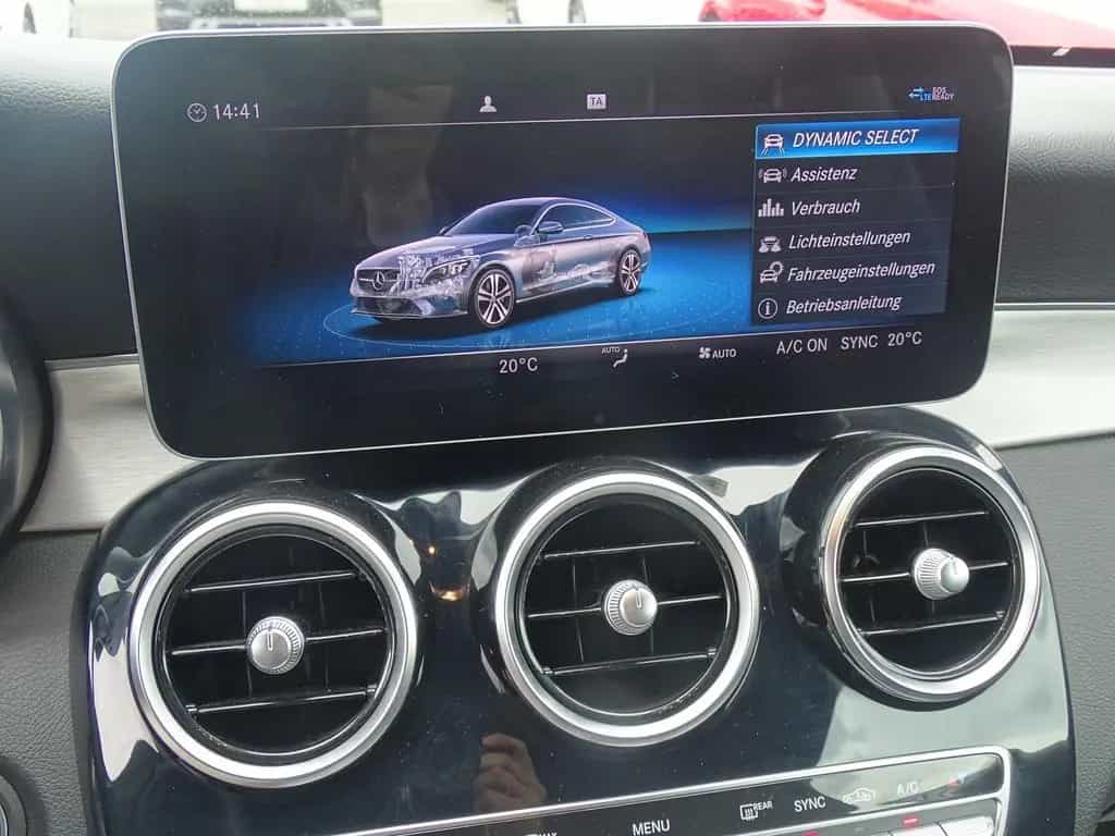 Mercedes-Benz C-Class 180 COUPE*AMG LINE*NAVI*RFK*LED*SHZG*CAR PLAY* 10/2019-photo-24