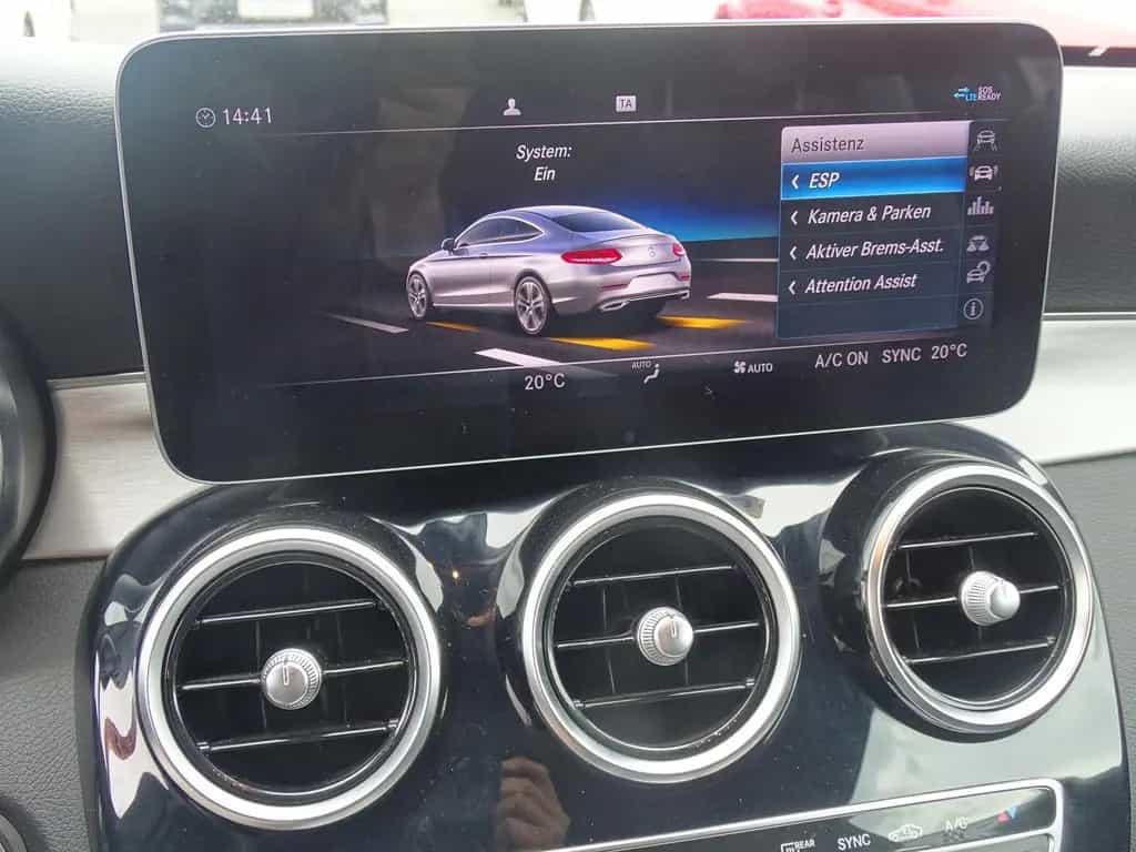 Mercedes-Benz C-Class 180 COUPE*AMG LINE*NAVI*RFK*LED*SHZG*CAR PLAY* 10/2019-photo-25