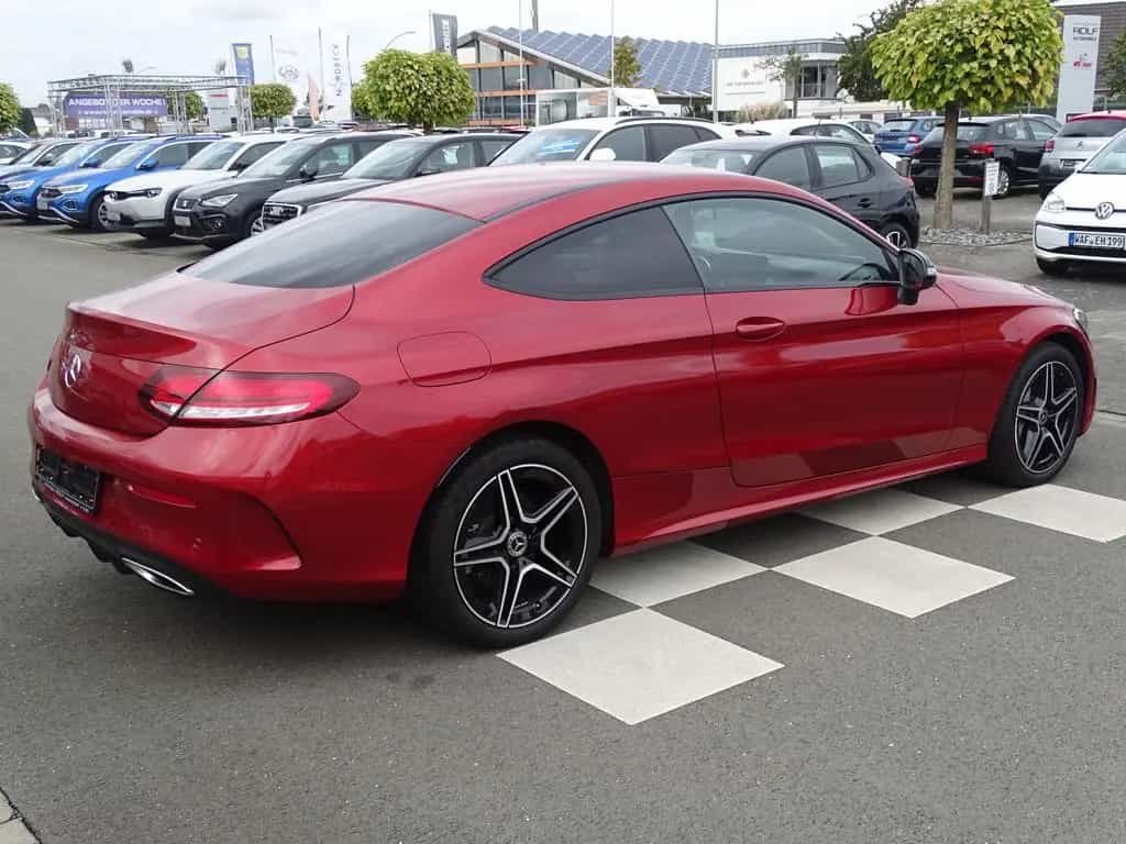 Mercedes-Benz C-Class 180 COUPE*AMG LINE*NAVI*RFK*LED*SHZG*CAR PLAY* 10/2019-photo-4