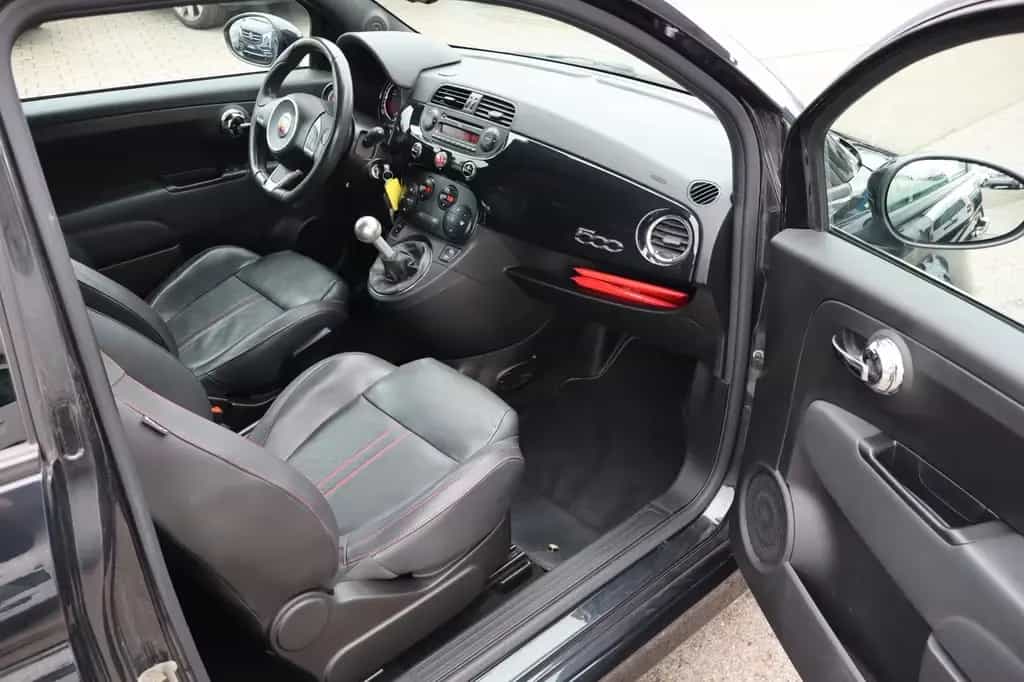 Abarth 595 Turismo _Sportpaket_KlimAut_Leder_118kw 12/2015-photo-11