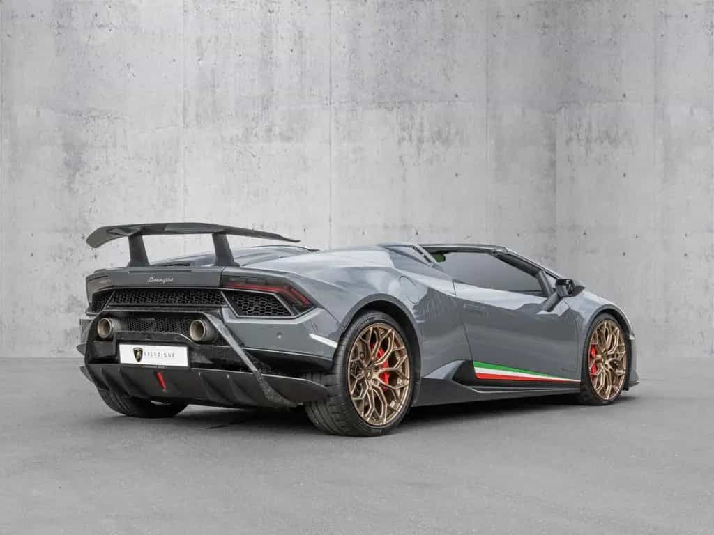 Lamborghini Huracan Performante Spyder Grigio Telesto 05/2019-photo-1