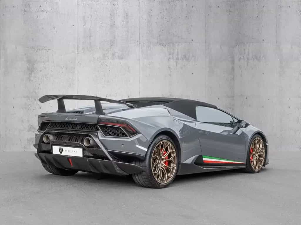 Lamborghini Huracan Performante Spyder Grigio Telesto 05/2019-photo-25