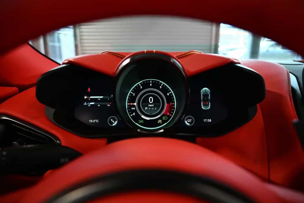 Aston Martin DBS Volante / Elwood Blue-Vivid Red / Titan-AGA 08/2022-photo-39