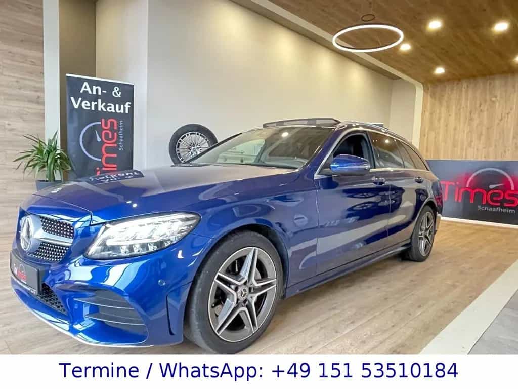 Mercedes-Benz C-Class -Klasse 180 AMG-LINE/PANO/KAMERA/ELKT.HECK 12/2018-photo-0