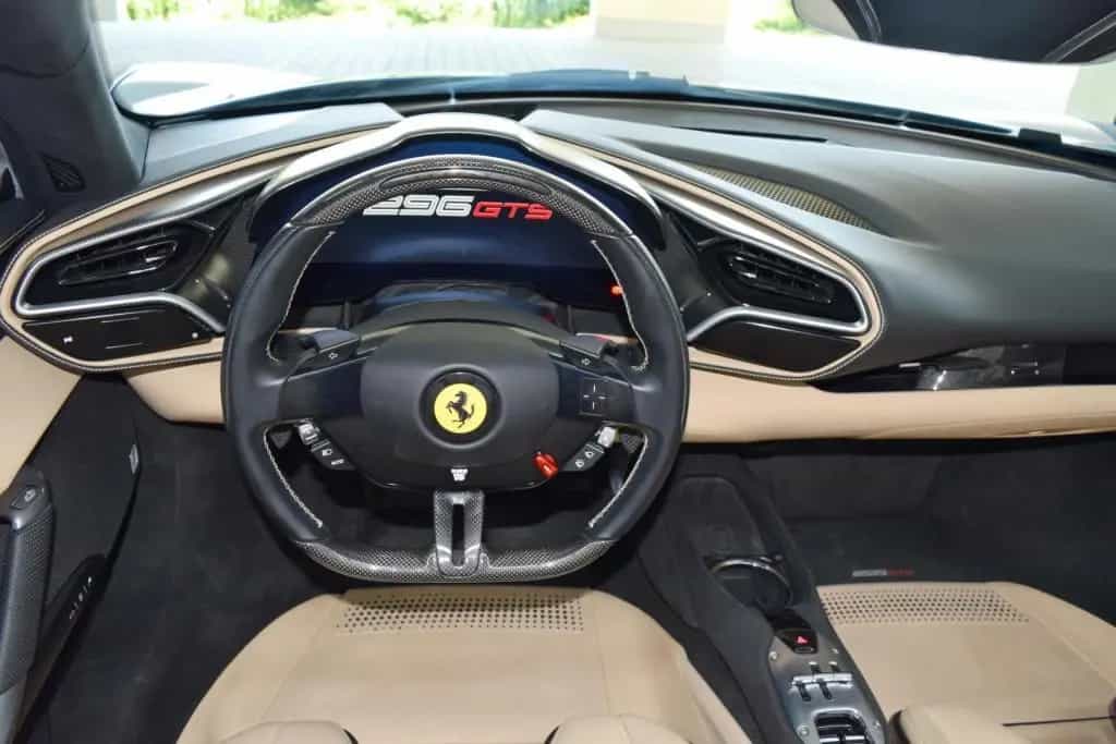 Ferrari 296 GTS Full CARBON * ACC * AppleCarPlay * JBL 10/2022-photo-7