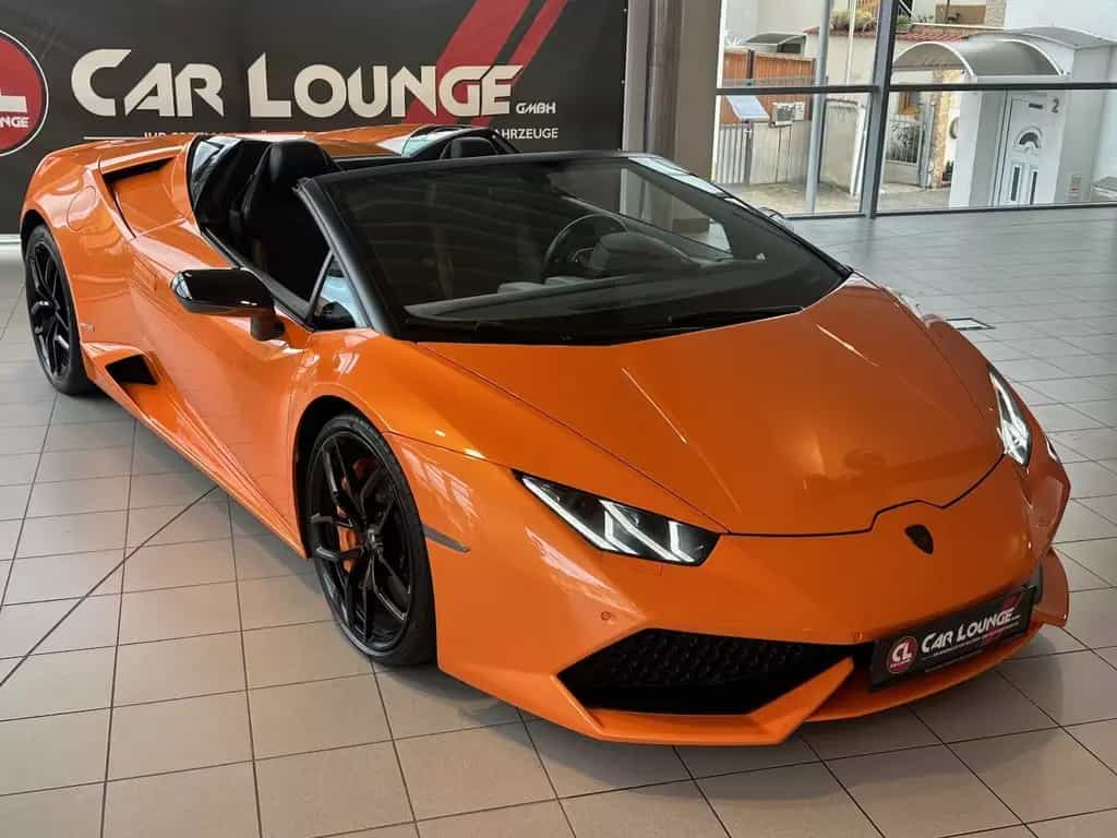 Lamborghini Huracán LP 610-4 Spyder |Kamera|Lift|Service-Neu 09/2016-photo-5