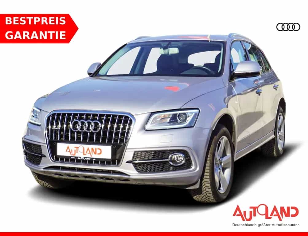 Audi Q5 2.0 TDI quattro S-Line Bi-Xenon Navi AHK PDC 03/2017-photo-0