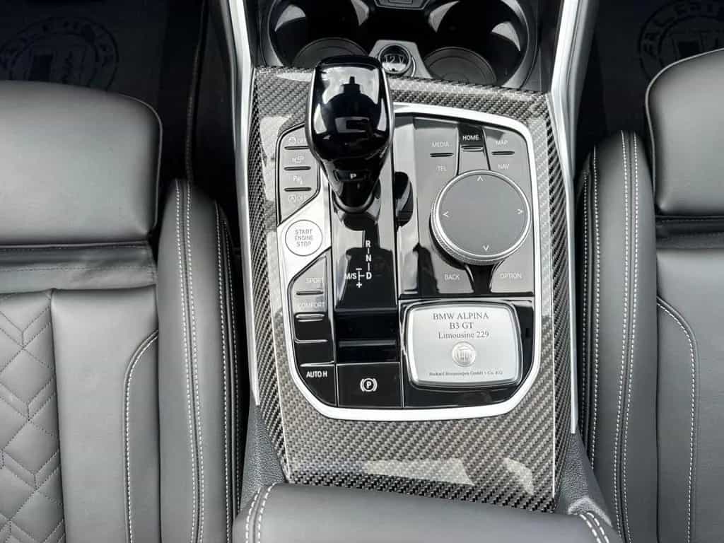 ALPINA B3 GT Limousine AHK Glasdach Merino Vollleder null-photo-12