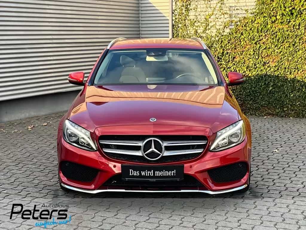 Mercedes-Benz C 300 T AMG Line LED/RFK/Shz/AmbienteNavi/Autom. 12/2017-photo-1