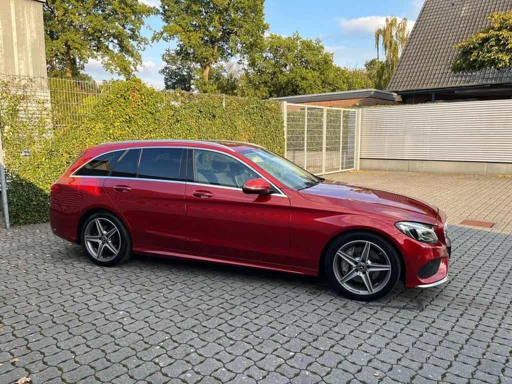 Mercedes-Benz C 300 T AMG Line LED/RFK/Shz/AmbienteNavi/Autom. 12/2017-photo-16