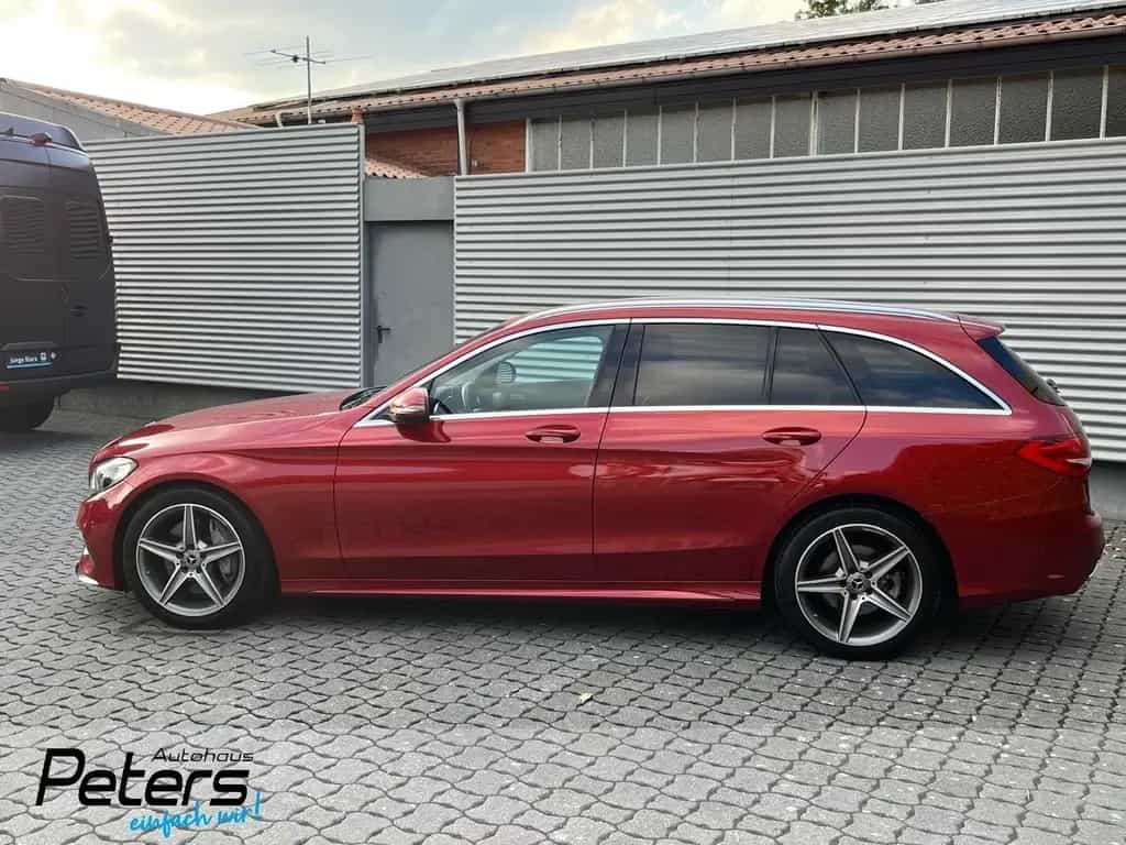 Mercedes-Benz C 300 T AMG Line LED/RFK/Shz/AmbienteNavi/Autom. 12/2017-photo-2