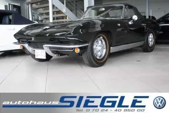Corvette C2 Sting Ray 327 Cabrio L76 340HP Schalter Zusta 07/1963-photo-0