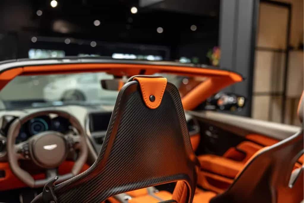 Aston Martin DBS 770 Ultimate Volante 1 of 199 Hermes interio 06/2024-photo-12