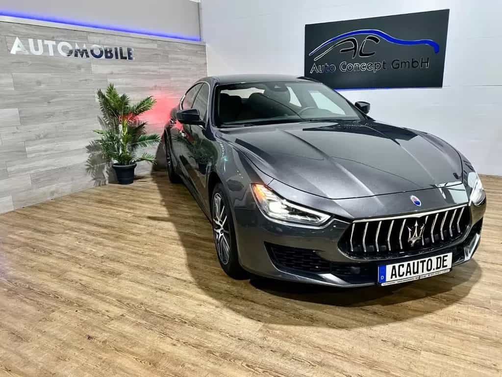 Maserati Ghibli Hybrid +LEDER+NAVI+RFK+ACC+CarPlay 06/2021-photo-2
