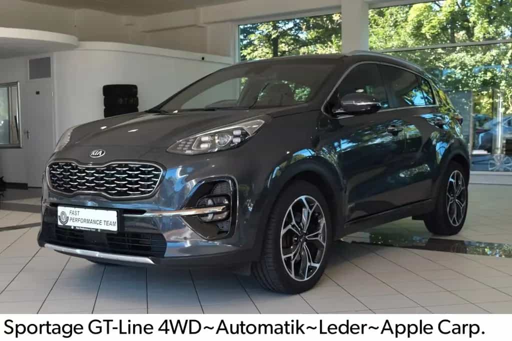 Kia Sportage 2.0 CRDi GT-Line 4WD~Autom.~Leder~Apple 11/2019-photo-0