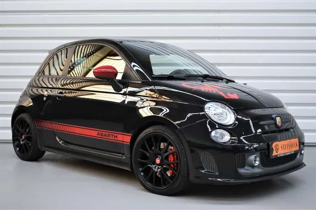 Abarth 595 Competizione+PDC+Vollleder+53.200km 10/2015-photo-0