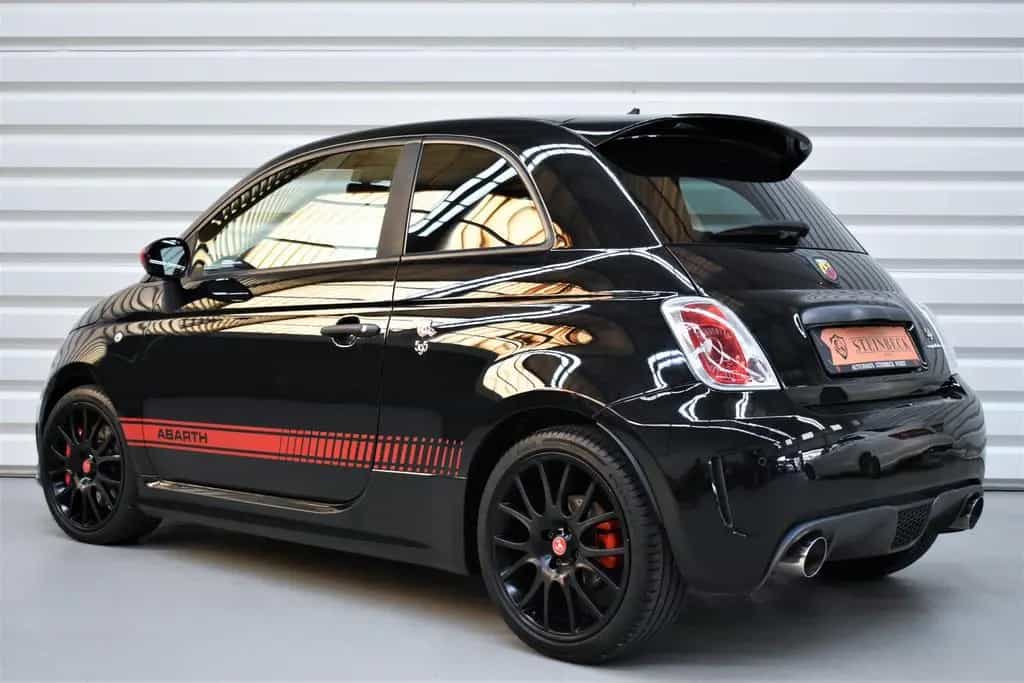 Abarth 595 Competizione+PDC+Vollleder+53.200km 10/2015-photo-1