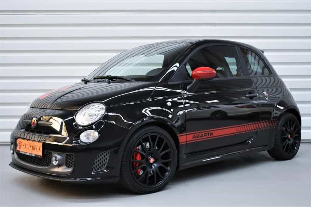 Abarth 595 Competizione+PDC+Vollleder+53.200km 10/2015-photo-2