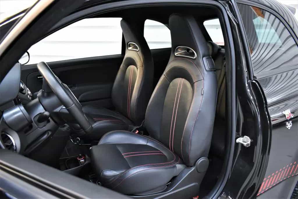 Abarth 595 Competizione+PDC+Vollleder+53.200km 10/2015-photo-6
